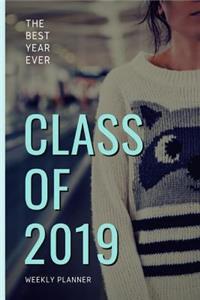 Class of 2019: Weekly School Planner