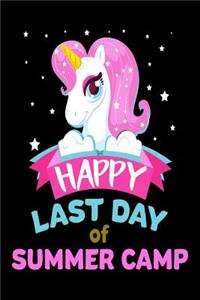 Happy Last Day Of Summer Camp