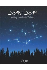 2018-2019 Weekly Academic Planner