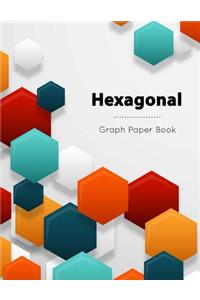 Hexagonal Graph Paper Book