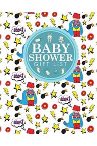 Baby Shower Gift List