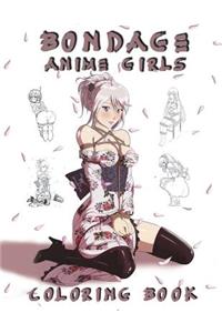 Bondage Anime Girls Coloring Book