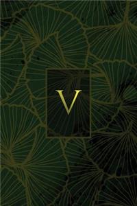 Monogram V Notebook