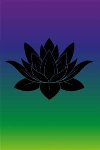 Lotus flower Notebook (6x9 Journal)