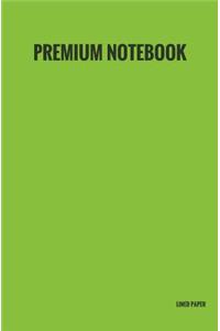 Premium Notebook - Lined Paper