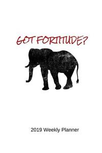 Got Fortitude 2019 Weekly Planner