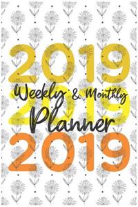 2019 Planner Weekly and Monthly