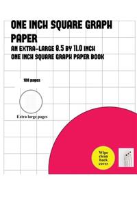 One Inch Square Graph Paper Book
