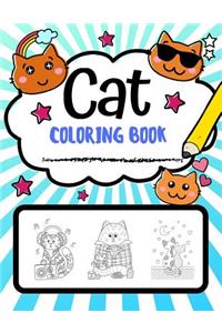 Cat Coloring Book