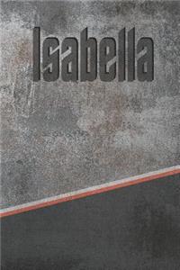 Isabella: Stone Name Writing Journal