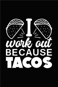 I Work Out Because - Tacos