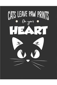 Cats Leave Paw Prints on Your Heart