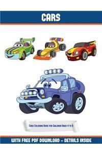 Cars Coloring Book for Children Aged 4 to 8 (Cars)