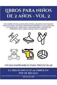 Fichas imprimibles para preescolar (Libros para niños de 2 años - Vol. 2)