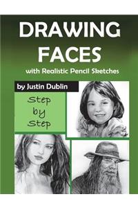 Drawing: Faces with Realistic Pencil Sketches (5 Portrait Drawings in a Step by Step Process)