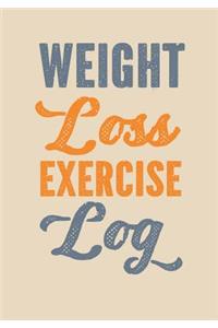 Weight Loss Exercise Log