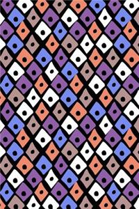 Journal Notebook Colorful Diamonds 4