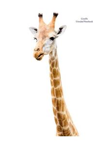Giraffe Unruled Notebook