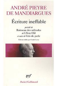 Ecriture Ineff Ruisseau 1