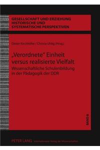 «Verordnete» Einheit Versus Realisierte Vielfalt