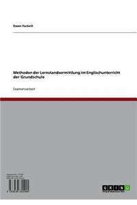 Methoden Der Lernstandsermittlung Im Englischunterricht Der Grundschule