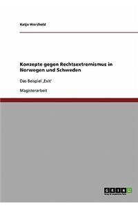 Konzepte gegen Rechtsextremismus in Norwegen und Schweden
