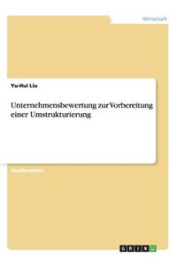 Unternehmensbewertung zur Vorbereitung einer Umstrukturierung