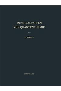 Integraltafeln Zur Quantenchemie