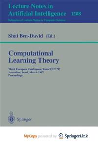 Computational Learning Theory