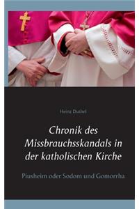 Chronik des Missbrauchsskandals in der katholischen Kirche