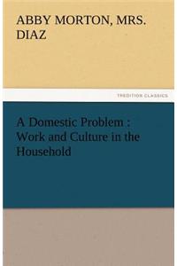 Domestic Problem: Work and Culture in the Household