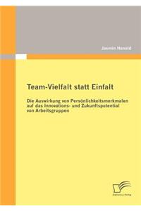 Team-Vielfalt statt Einfalt