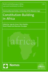 Constitution-Building in Africa