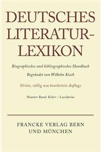 Deutsches Literatur-Lexikon, Band 9, Kober - Lucidarius