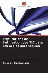 Implications de l'utilisation des TIC dans les écoles secondaires