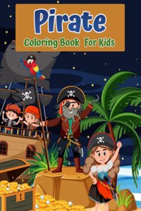 Pirates Coloring Book For Kids