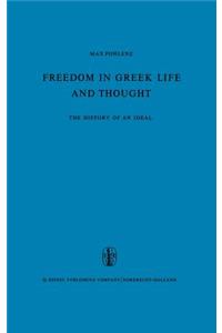 Freedom in Greek Life and Thought
