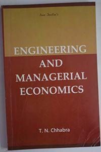 ENGINEERING AND MANAGERIAL ECONOMICS