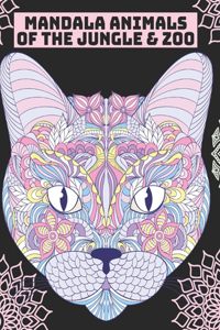 Mandala Animals of the Jungle & zoo