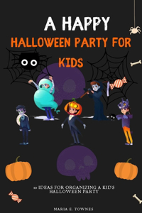 happy Halloween party for kids