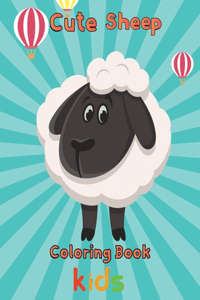 Cute Sheep Coloring Book Kids