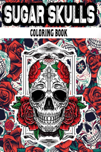 Sugar Skulls Coloring Book