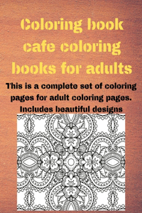 Coloring book cafe coloring books for adults