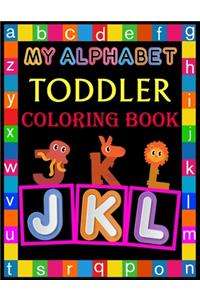 My Alphabet Toddler Coloring Book