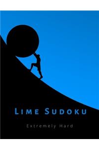 Lime Sudoku Extremely Hard