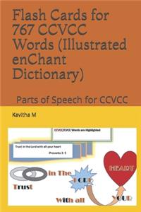 Flash Cards for 767 CCVCC Words (Illustrated enChant Dictionary)