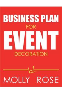 Business Plan For Event Decoration