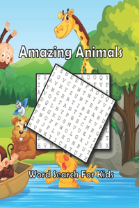 Amazing Animals Word Search For Kids