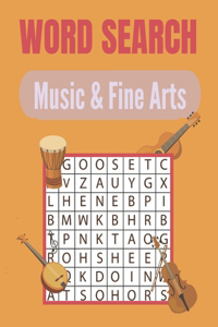 Word Search Music & Fine Arts
