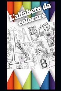 L'alfabeto da colorare